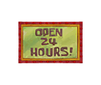 24 Hours Sign - SpongeBob's Truth or Square