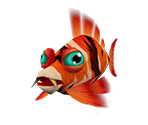Orange Fish - Crash Bandicoot: Wrath of Cortex