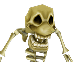 Crash Skeleton - Crash Bandicoot: Wrath of Cortex