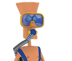 Scuba Lab Assistant - Crash Bandicoot: Wrath of Cortex