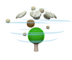 Yoshi Star Orbiting Planets - Super Mario Galaxy 2