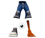 Crash Body Parts - Crash Twinsanity