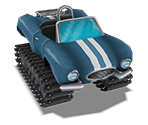 Blue Testcar - Crash Tag Team Racing