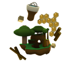 Mini Honeyhive Galaxy - Super Mario Galaxy