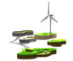 Mini Rolling Greens Galaxy - Super Mario Galaxy