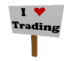 I Heart Trading Sign - Brick Planet