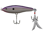 Twitchin' Rap - Pearlescent Purple - Rapala: We Fish
