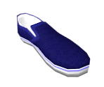 Shs_Invisible (Early Blue Slip-Ons) - Splatoon
