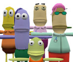 Museum Tourists - SpongeBob's Atlantis SquarePantis
