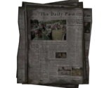 Newspaper Stack - BioShock 2