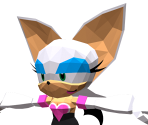Rouge The Bat (Sonic the Fighters/Sonic Championship) - Sonic the Hedgehog Customs