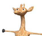 Ginger the Giraffe - Wild Animal Racing