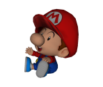 Baby Mario Trophy - Super Smash Bros. for Nintendo 3DS