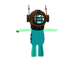 Blue Castaway - SpongeBob SquarePants: Creature from The Krusty Krab