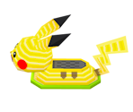 Pikachu Float - Pokémon Platinum