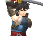 Lon'qu Trophy - Super Smash Bros. for Nintendo 3DS