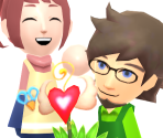Mr. Mendel & Ms. Blossom Trophy - Super Smash Bros. for Nintendo 3DS