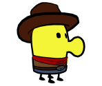 Doodle (Cowboy) - Doodle Jump Galaxy (Prototype)