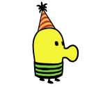 Doodle (Party Hat) - Doodle Jump Galaxy (Prototype)
