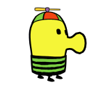 Doodle (Propeller Hat) - Doodle Jump Galaxy (Prototype)