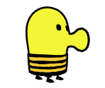 Doodle (Yellow) - Doodle Jump Galaxy (Prototype)