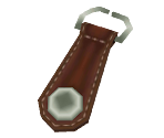 Leather Key Ring - Nintendogs + Cats