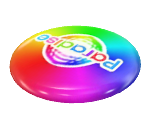 Rainbow Flying Disc - Nintendogs + Cats