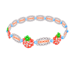 Beaded Collar - Nintendogs + Cats