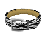 Faux-Zebra Collar - Nintendogs + Cats