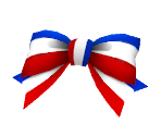 Tricolor Bow - Nintendogs + Cats