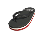 Black Flip-Flops - Splatoon 2