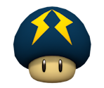 Volt Shroom - Paper Mario Customs