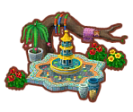 Exotic Fountain - Animal Crossing: Pocket Camp