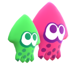 Green & Pink Squid - Animal Crossing: Pocket Camp