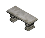 Stone Bench - Fallout 4