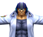 Antonio Guster (Low-Poly) - F-Zero GX