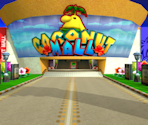 Coconut Mall - Mario Kart Wii
