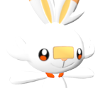 #813 Scorbunny - Pokémon Wave Hello