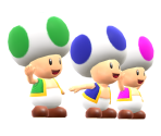 Group of Toads - Mario Kart 8