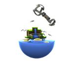 Mini Beach Bowl Galaxy - Super Mario Galaxy