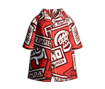 Logo Aloha Shirt - Splatoon 2