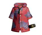 Red Hula Punk with Tie - Splatoon 2