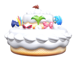 Cake - New Super Mario Bros. Wii