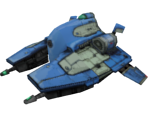 Zaibatsu Zu-15A Shinden (Menu) - Colony Wars: Red Sun