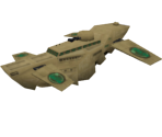 Rebel Cruiser - Colony Wars: Red Sun