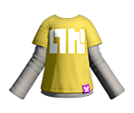 Yellow Layered LS - Splatoon 2