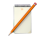 Notebook and Pencil - Zootopia: Your Dream Diary