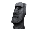 Moai Statue - Nintendogs