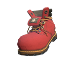 Red Work Boots - Splatoon 2
