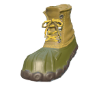 Tea-Green Hunting Boots - Splatoon 2
